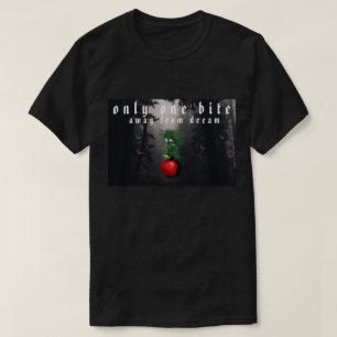 T-shirt Mikitiez crâne rouge toxique pomme vegan été