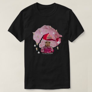 T-shirt Mikitiez glace à la barbe à papa journée chaude en
