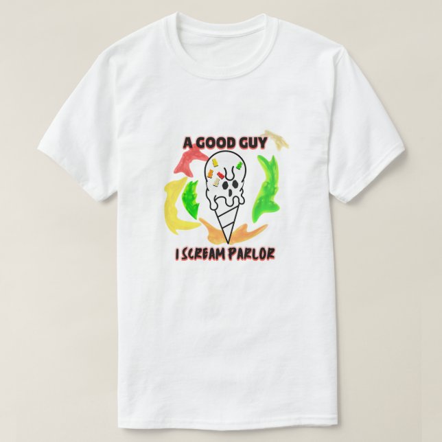 T-shirt Mikitiez jelly bear jellybean softcream (Design devant)