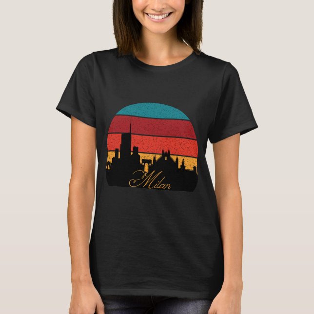 T-shirt Milan Silhouette (Devant)