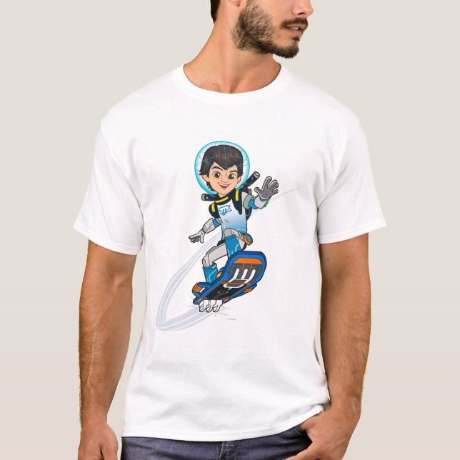 T-shirt Miles Callisto Riding Son Blastboard (Devant)