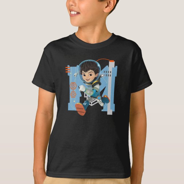 T-shirt Miles Callisto Running - Circuitry Graphic (Devant)