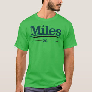 T-shirt Miles Campagne Argent