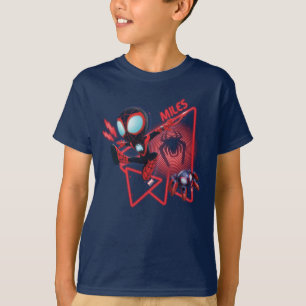 T-shirt Miles et TWIST-E Glow Webs Glow