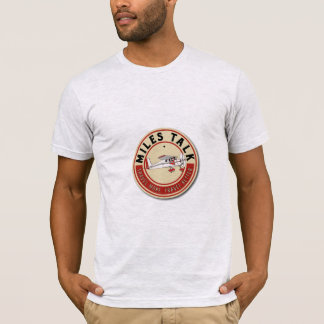 T-shirt MilesTalk Hommes T- Travel Plus. Voyage mieux