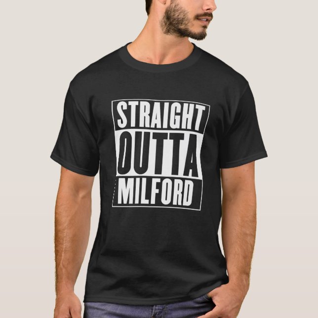 T-shirt Milford - Droite En Périphérie Milford (Devant)