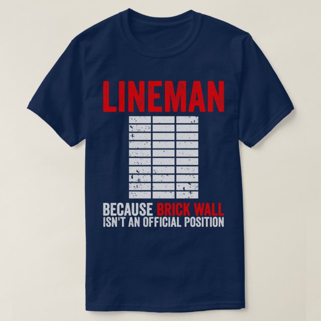 T-shirt Militaire américain de football (Design devant)