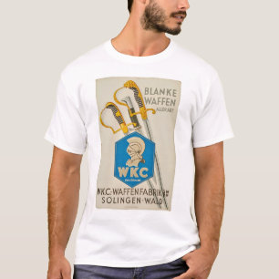 T-shirt Militaria vintage WKC Solingen allemand