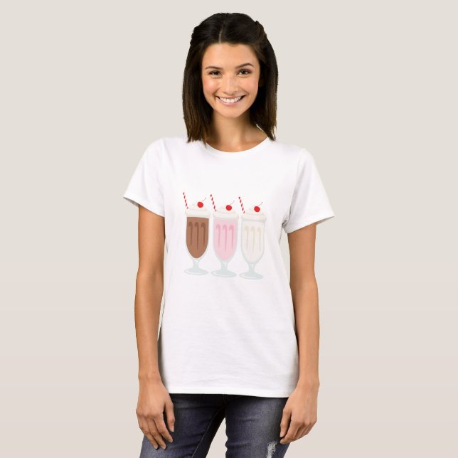 T-shirt Milkshakes (Devant entier)