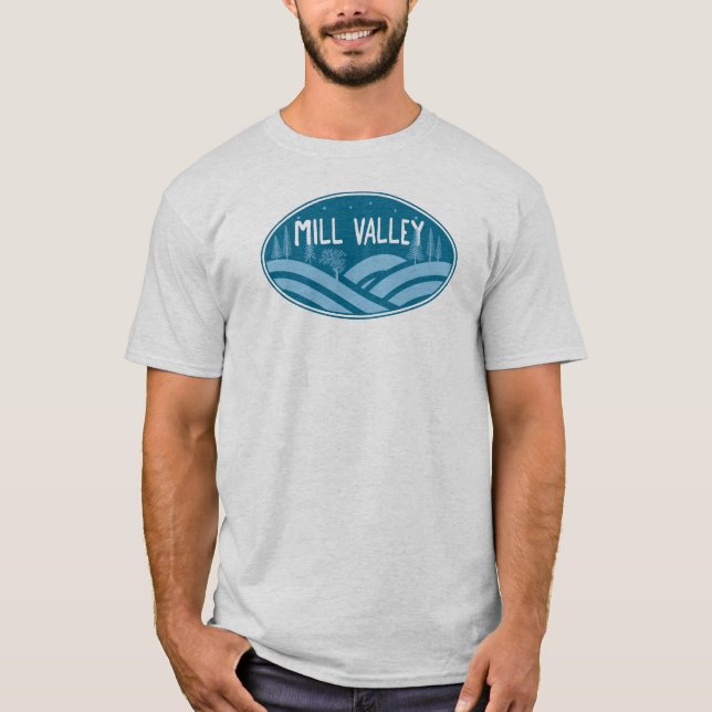 T-shirt Mill Valley California Outdoor (Devant)