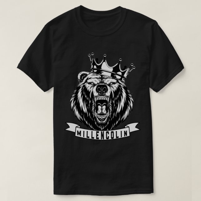 T-shirt Millencolin - Royal Bear graphique, illustr origin (Design devant)