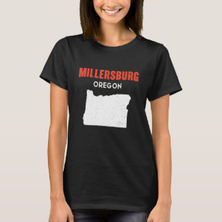 T-shirt Millersburg Oregon USA State America Travel Oregon