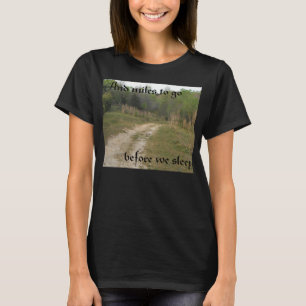 T-shirt Milles à aller chemises