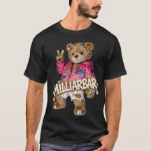 MILLIARBÄR Design | Pink Bomber Graffiti Teddy