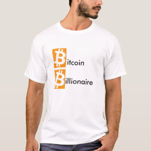 T-shirt Milliardaire de Bitcoin