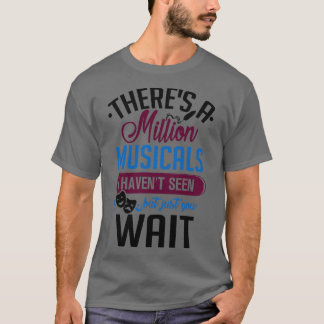 T-shirt Million De Comédies Musicales J'Ai Vu Le Don De L'