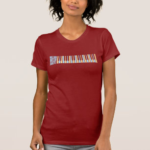 T-shirt Million de piano de quartet du dollar