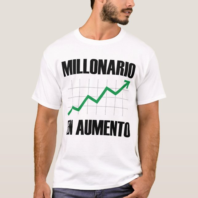 T-shirt Millonario en Aumento Tee hommes (Devant)
