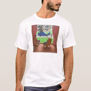 T-shirt Mills sur les baleines drôle