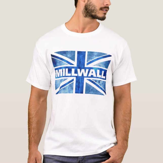 T-shirt MILLWALL Union Jack (Devant)