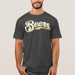 T-shirt Milwaukee Beers Royal Blue