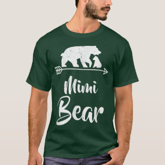 T-shirt Mimi Bear Matching Family Christmas Costume 