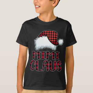 T-shirt Mimi Claus Funny Noël Pyjama Famille Correspondant