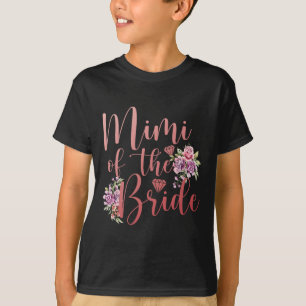 T-shirt Mimi de la mariée Mimi fière Mimi de la mariée