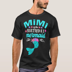 T-shirt Mimi De L'Anniversaire De La Famille D'Adolescente