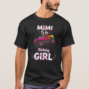 T-shirt Mimi De L'Anniversaire Fille Monster Anniversaire 