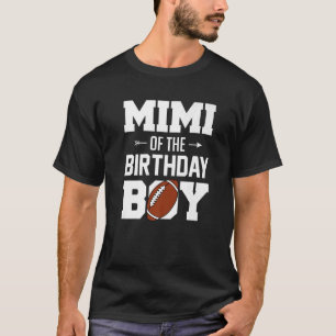 T-shirt Mimi De L'Anniversaire Garçon Football Boy Famille