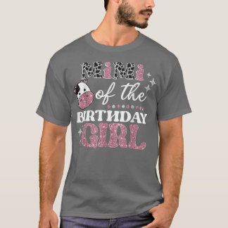T-shirt Mimi De L'Anniversaire Pour Girl Cow Farm Birthday