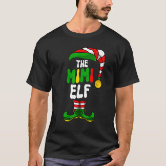 T-shirt Mimi Elf Pajama Groupe de jumelage Noël G