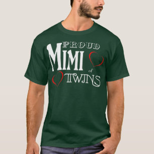 T-shirt Mimi   Proud Mimi of Twins