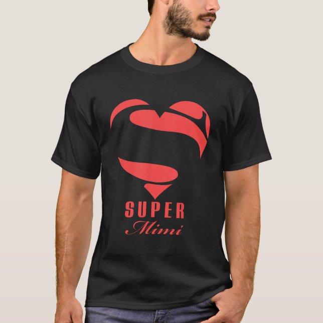 T-shirt Mimi Superhero Mimi T Shirt Poison Mother Fath (Devant)