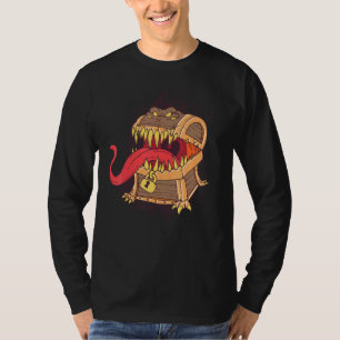 T-shirt Mimic Dice Chest D20 Trésor Tabletop Jeu Rpg G
