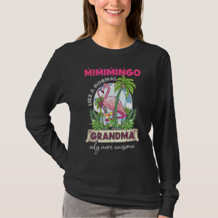 T-shirt Mimimingo Comme Une Grand-Mère Normale Seulement P