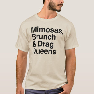 T-shirt Mimosas Brunch et Drag Queens