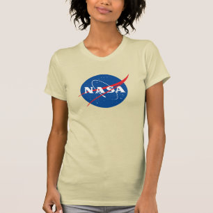 T-shirt mince féminin Iconic NASA (Pluto Creme)