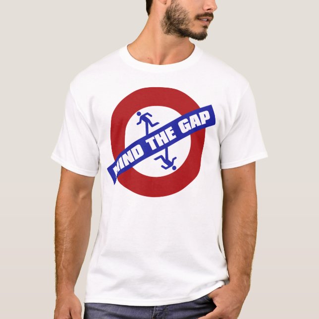 T-SHIRT MIND_THE_GAP (Devant)