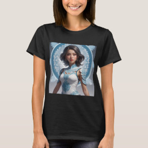 T-shirt Mindfulness Art Design - Zen Mandala complexe