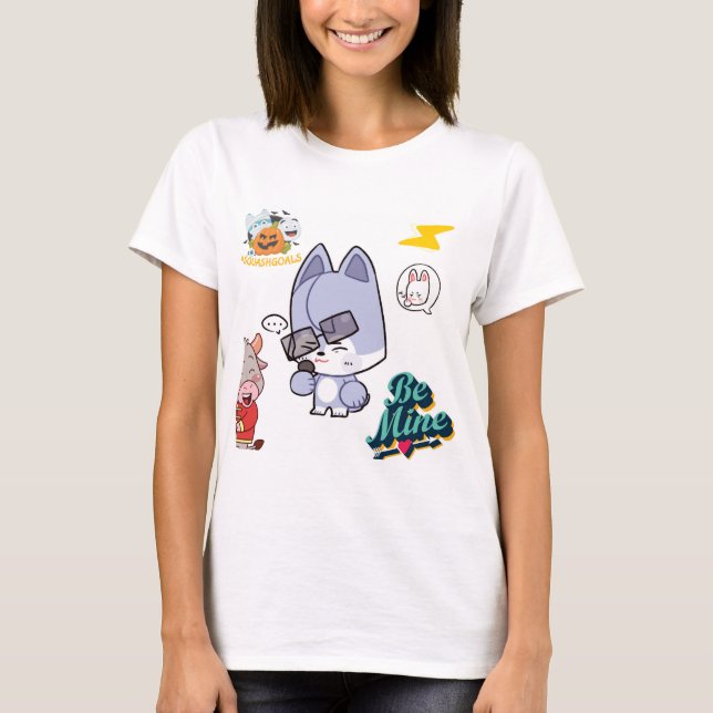 T-shirt Mine de squash (Devant)