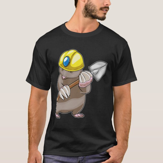 T-shirt Miner Mole (Devant)