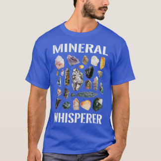 T-shirt Minéralogie Minéralogie Géologie de Whisperer miné