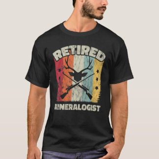T-shirt Minéralogiste retraité