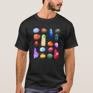 T-shirt Minéraux Pierres précieuses et Cristaux Collection