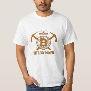 T-shirt Mineur Bitcoin