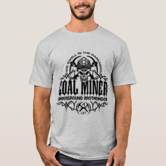 T-SHIRT MINEUR DE CHARBON SOUTERRAIN