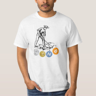T-shirt Mineur de Cryptocurrency