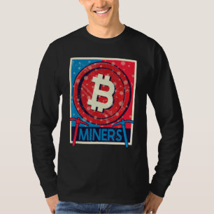 T-shirt Mineurs Bitcoin Crypto Trading Blockchain 1